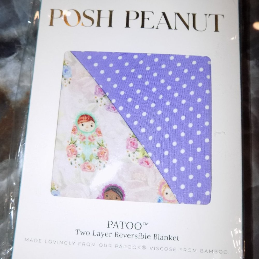 Posh Peanut Matryosika & Amethyst Polka Dot Patoo NEW